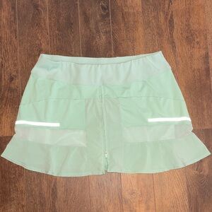Lucky in Love Mint Green Skort